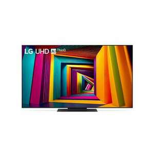 LG Smart tv, LED TV, LCD 4K TV, Ultra HD TV, uhd TV, HDR, webOS ThinQ AI okos tv, 139 cm (55UT91003LA) kép