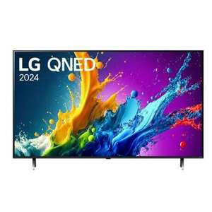 LG QNED smart tv, LED TV, LCD 4K TV, Ultra HD TV, uhd TV, HDR, 164 cm (65QNED80T3A) kép