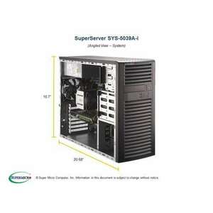 Supermicro SuperServer SYS-5039A-I 1xLGA2066/8RDIMM/900W/TOWER kép