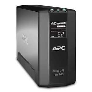 APC BR700G Back UPS 700VA/420W, AVR, LCD 120V bemeneti feszültségű szünetmentes tápegység kép