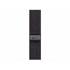 Apple Watch 41mm-es Nike sportpánt (MUJV3ZM/A) fekete/kék kép