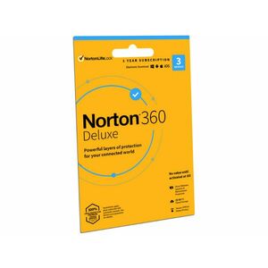 Norton 360 Deluxe Vírusirtó 25 GB 3 Eszköz 1 Év (Letölthető) (21416696) kép