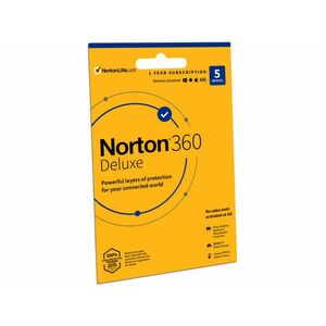 Norton 360 Deluxe Vírusirtó 50 GB 5 Eszköz 1 Év (Letölthető) (21416689) kép
