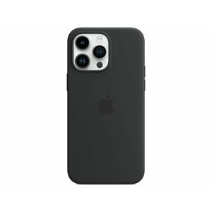 Apple iPhone 14 Pro Max MagSafe-rögzítésű szilikontok (MPTP3ZM/A) Éjfekete kép