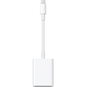 Apple Lightning - SD-kártyaolvasó fényképezőkhöz és kamerákhoz (MJYT2ZM/A) kép