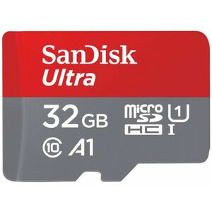 SanDisk MicroSDHC Ultra 32GB C10/A1/UHS-I Memóriakártya (186503) kép
