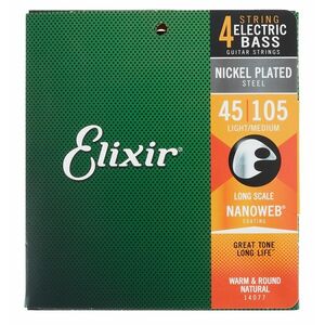 Elixir 14077 Light/Medium, Long Scale kép