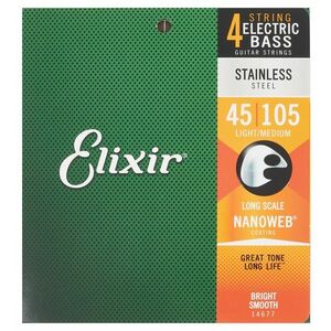 Elixir 14677 Light/Medium, Long Scale kép