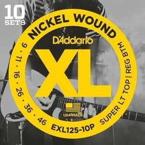 D'Addario EXL125-10P kép