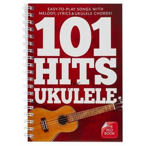 MS 101 Hits For Ukulele (The Red Book) kép