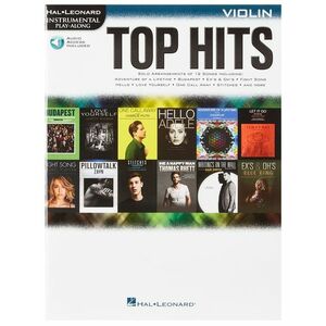 MS Hal Leonard Instrumental Play-Along: Top Hits - Violin kép