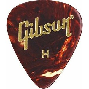 Gibson Celluloid Guitar Picks Tortoise Heavy kép