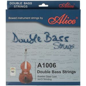 Alice A1006(4) - Premium Bass Strings 3/4 RC kép
