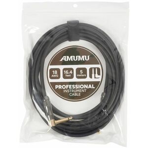 Amumu P4-SA-5M Professional Instrument Cable kép