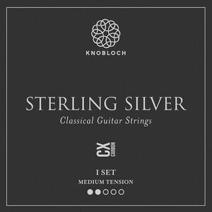Knobloch STERLING SILVER CX Carbon Medium Tension 33.5 kép