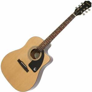 Epiphone AJ-100CE Natural Elektroakusztikus gitár kép