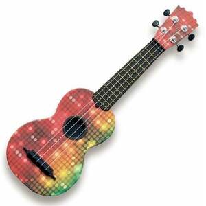 Pasadena WU-21G2-BK Szoprán ukulele Multicolor kép