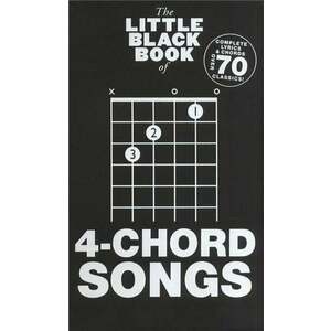 Music Sales The Little Black Songbook: 4-Chord Songs Kotta kép