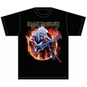 Iron Maiden Ing Fear Live Flames Férfi Black M kép