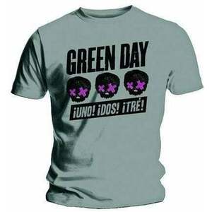 Green Day Ing hree Heads Better Than One Unisex Grey S kép