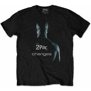 2Pac Ing Changes Unisex Black 2XL kép