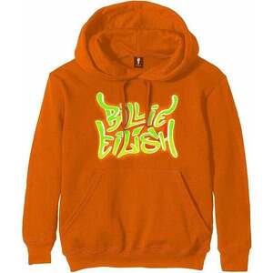 Billie Eilish Pulóver Airbrush Flames Blohsh Orange 2XL kép
