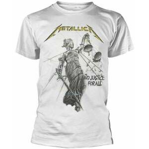 Metallica Ing And Justice For All Férfi White M kép