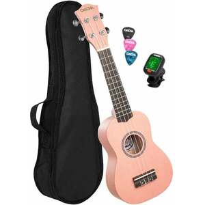 Cascha HH 3976 EN Szoprán ukulele Pink kép