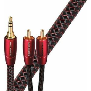 AudioQuest Golden Gate 1, 5 m Piros Hi-Fi AUX kábel kép