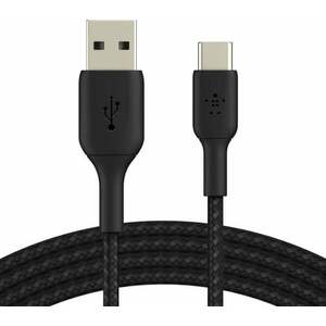 Belkin Boost Charge USB-A to USB-C Cable CAB002bt2MBK Fekete 2 m USB kábel kép