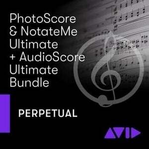 AVID Photoscore NotateMe Ultimate AudioScore Ultimate (Digitális termék) kép