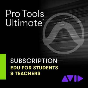 AVID Pro Tools Ultimate Annual New Subscription for Students & Teachers (Digitális termék) kép