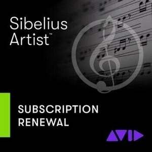 AVID Sibelius 1Y Subscription - Renewal (Digitális termék) kép