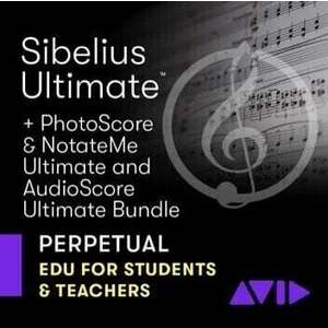 AVID Sibelius Ultimate Perpetual PhotoScore AudioScore NotateMe - EDU (Digitális termék) kép