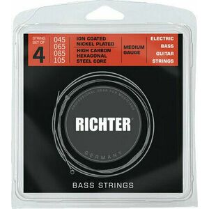 Richter Ion Coated Electric Bass 4 Strings - 045-105 kép