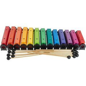 Boomwhackers Chroma-Notes Resonator Bells Complete Set kép