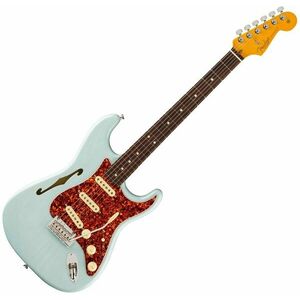 Fender FSR American Professional II Stratocaster Thinline RW Transparent Daphne Blue kép