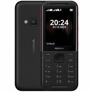 Nokia 5310 DS 2024, piros-fekete kép