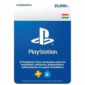 PlayStation Store ajándékkártya 25000 Ft kép