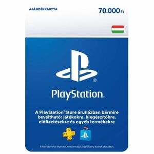 PlayStation Store ajándékkártya 70000 Ft kép
