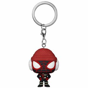 Keychain POP! Spider Man Miles Morales (Marvel) kép