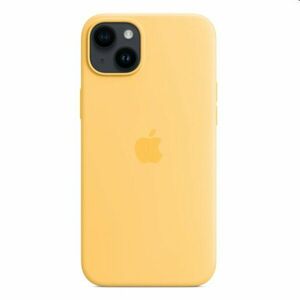 Apple iPhone 14 Plus Silicone Case with MagSafe, sunglow kép