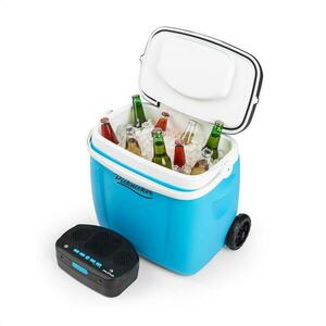 Auna Picknicker Trolley Music Cooler, hűtődoboz, bőrönd, 36 l, BT hangfal, kék kép