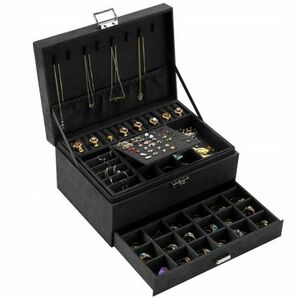 MG Jewelery Organizer ékszerdoboz, fekete kép