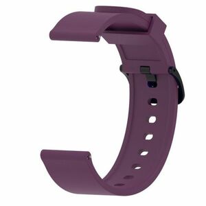 BStrap Silicone V4 szíj Samsung Galaxy Watch 3 41mm, dark purple (SXI009C0801) kép