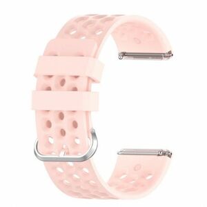 BStrap Silicone (Large) szíj Fitbit Versa / Versa 2 Pole, sand pink (SFI011C03) kép