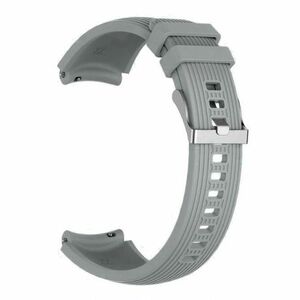 BStrap Silicone Davis szíj Samsung Galaxy Watch 3 45mm, dark gray (SSG008C1101) kép