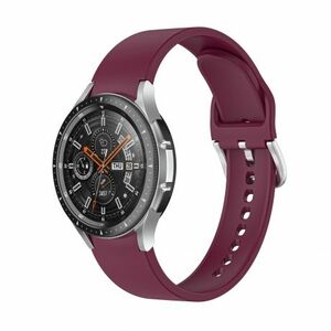 Bstrap Silicone szíj Samsung Galaxy Watch 4 / 5 / 5 Pro / 6, vine red (SSG017C08) kép