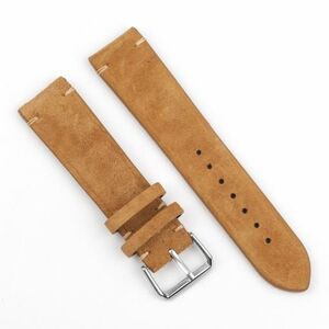 BStrap Suede Leather szíj Xiaomi Haylou Solar LS05, brown (SSG021C0212) kép