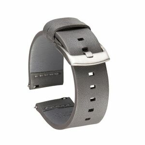BStrap Fine Leather szíj Huawei Watch GT2 42mm, gray (SSG022C0507) kép